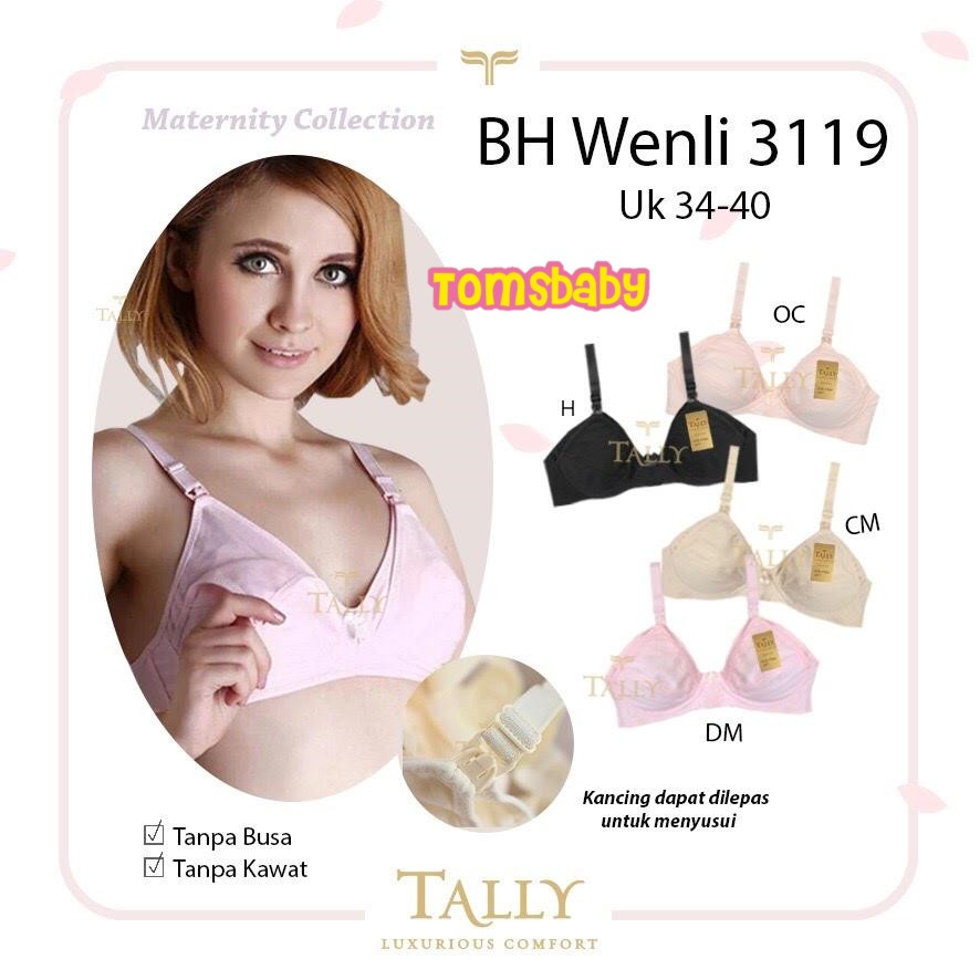 SOREX 8119 Bra Menyusui Tanpa Kawat Tanpa Busa POLOS-WENLI 3119 by TALLY