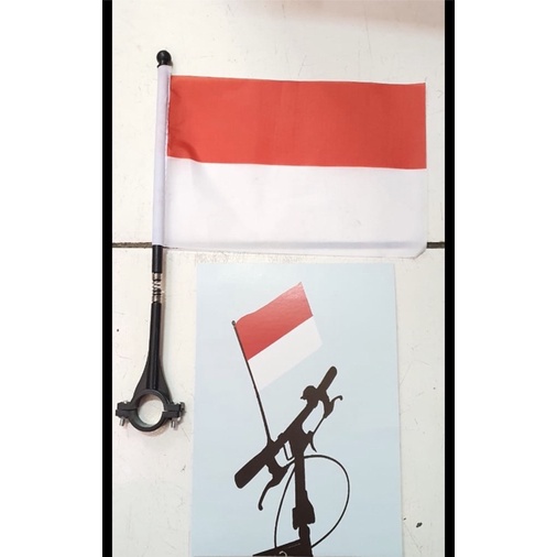 bendera tiang untuk sepeda