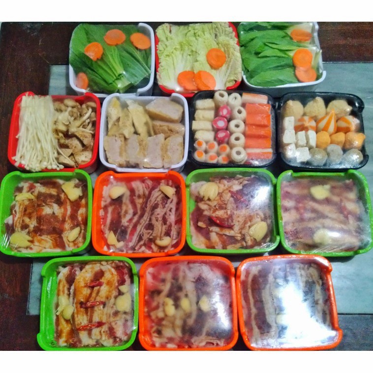 

Paket Suki Kane @Home (Paket Sukiyaki dan BBQ Frozen) // BBQ BARBEQUE