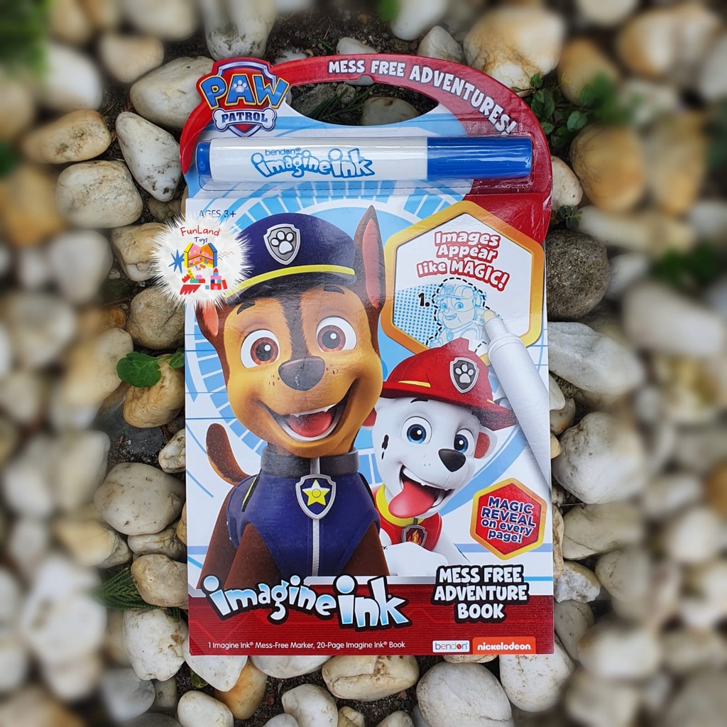 

Paw Patrol Chase Marshall Imagine Ink