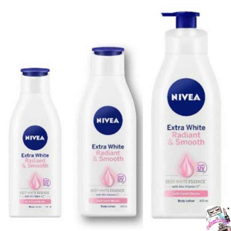 ☃️Cutezz_Ching1☃️Nivea Extra White Radiant &amp; Smooth