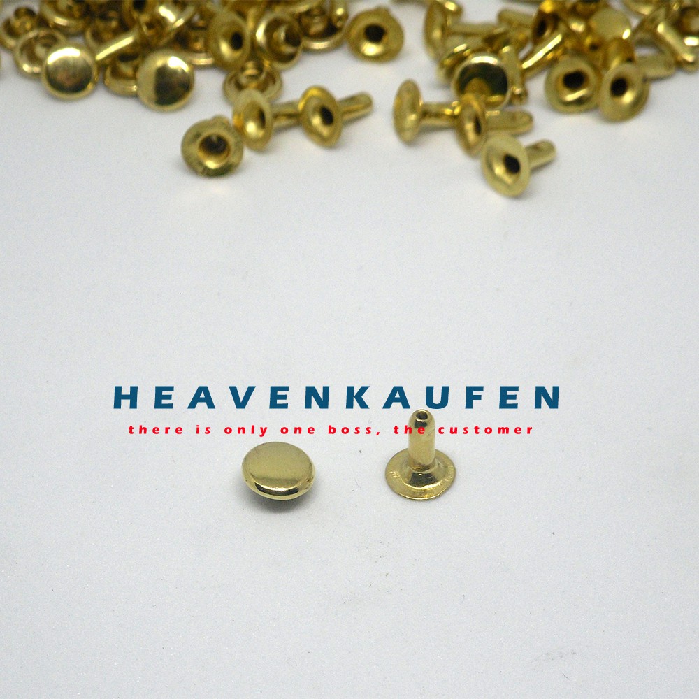 Paku Keling Centang Gold 6 mm Harga Per Pack isi 50 Pasang