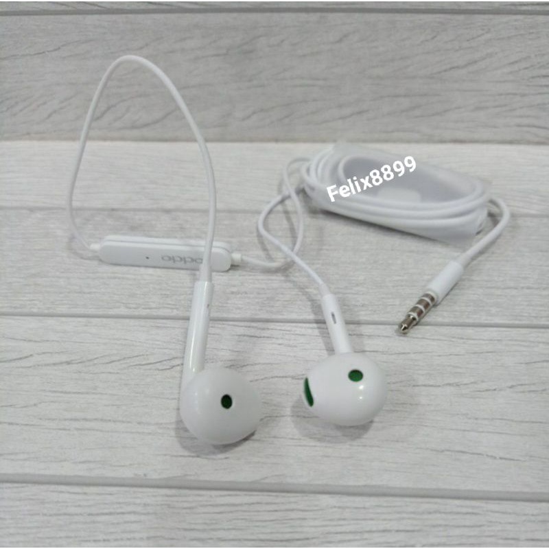 HEADSET EARPHONE HANDSFREE OPPO ORIGINAL OPPO A52 A53 A54 A5 A9 2020 A91 A92 A33 A15 A12