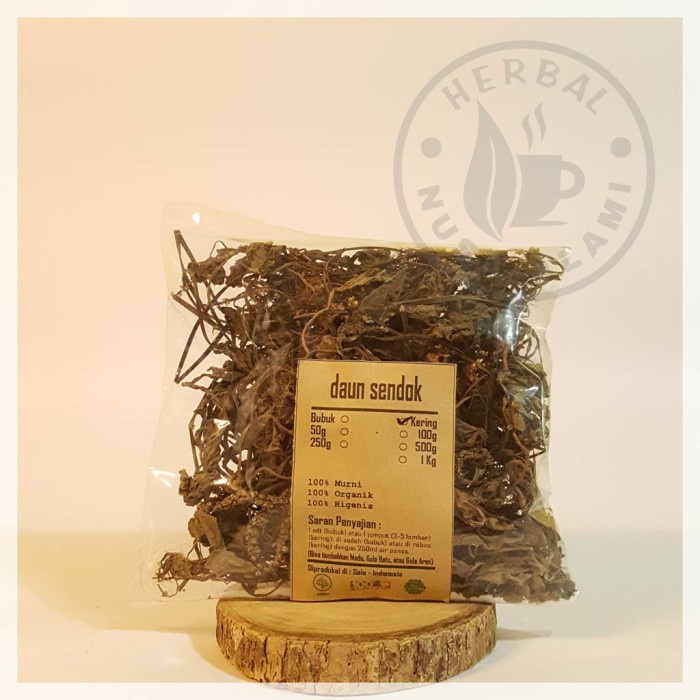 

DAUN SENDOK / SENDOKAN KERING | PREMIUM | Plantago Major 100g