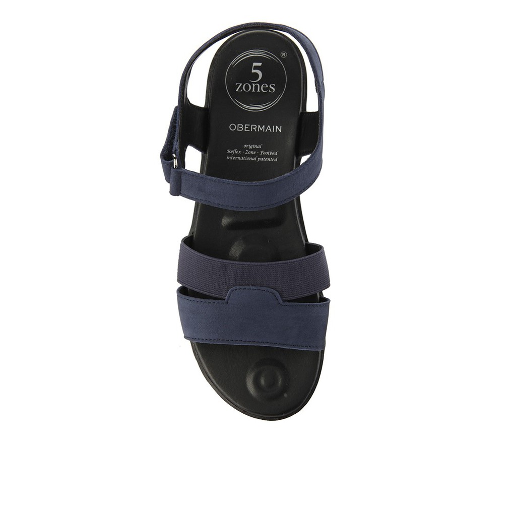 Sandal Obermain Wanita Terbaru Original Sendal E-newlyn Ellen Navy