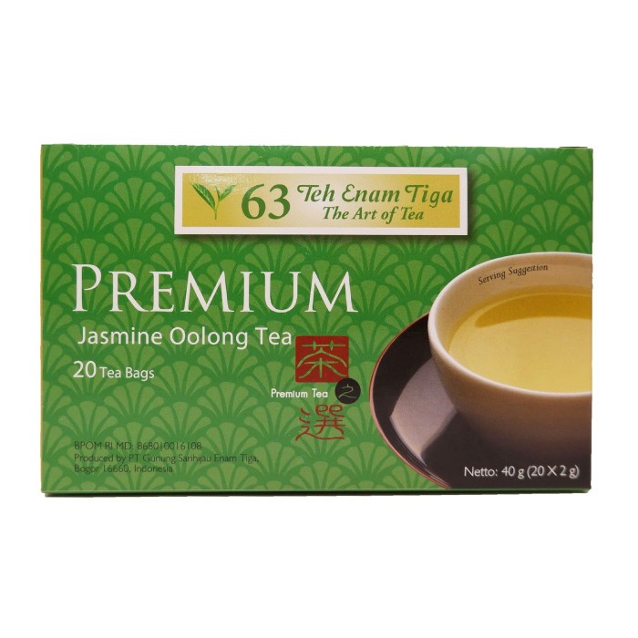 

(BISA COD) Teh 63 Premium Oolong Jasmine