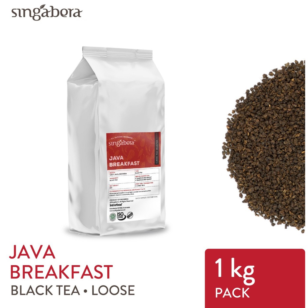 

Singabera Java Breakfast - Black Tea / Teh Hitam - 1 Kg