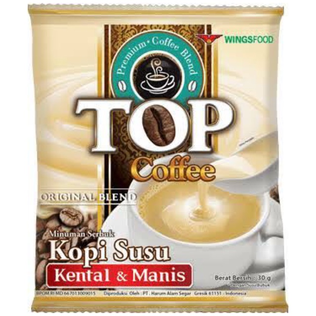 

Kopi TOP Coffee Kopi & Susu