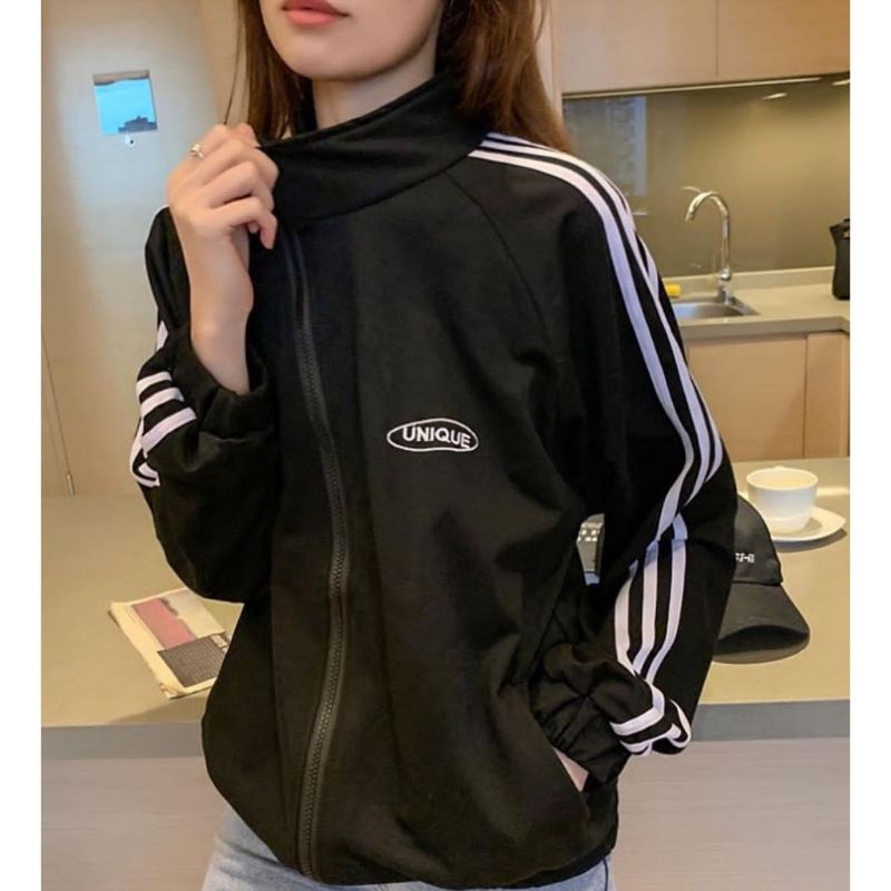 Sweater Jaket Hoodie Pria Wanita Unique Zipper Terbaru / Sweater Pria Wanita Kekinian