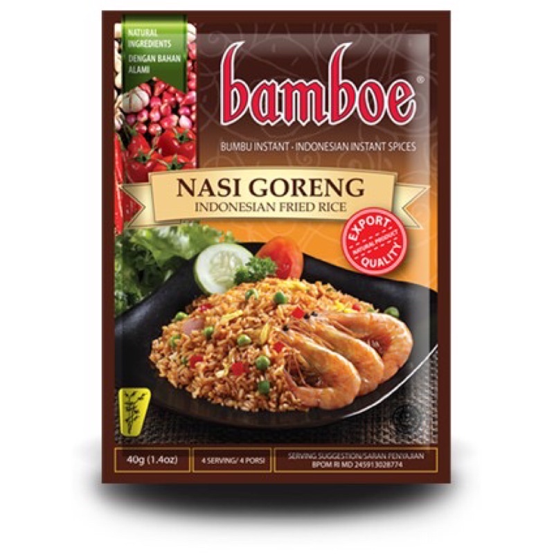 

Bamboe Bumbu Instan Nasi Goreng - 40g