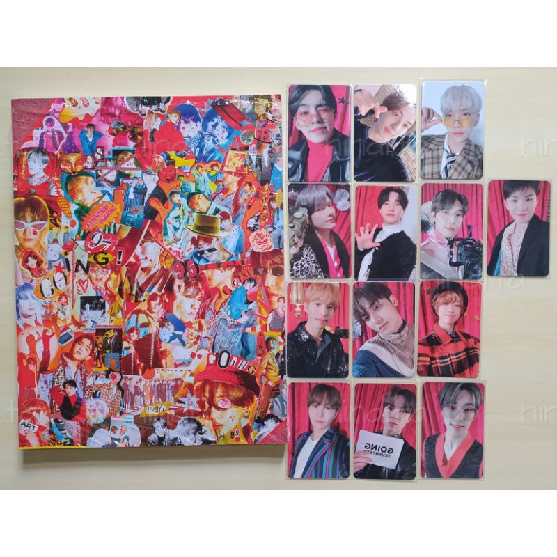 SEVENTEEN GOING MAGAZINE FULLSET WITH PHOTOCARD