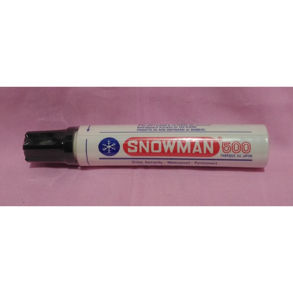 

Spidol Kardus Permanent Jumbo 500 Snowman Bagus Murah READY STOCK