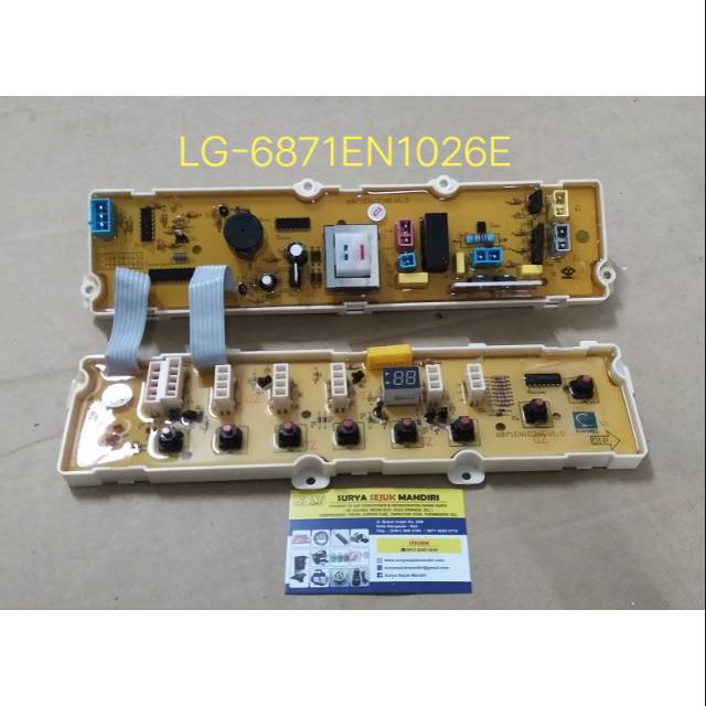 pcb mesin cuci LG -6871EN1026E / MODUL MESIN CUCI LG - 6871EN1026E