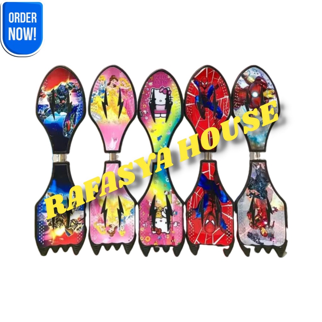 Snake board goyang swayboard snakeboard waveboard skateboard skater ripstick berkarakter ilham