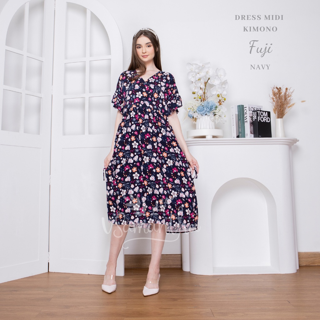 Dress Midi Kimono Fuji