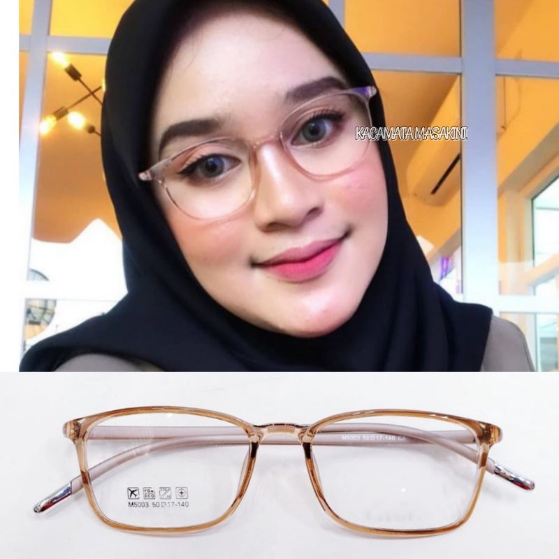KACAMATA MINUS | KACAMATA LENTUR KACAMATA WANITA KACAMATA MINUS LENSA PHOTOCROMIC 5003