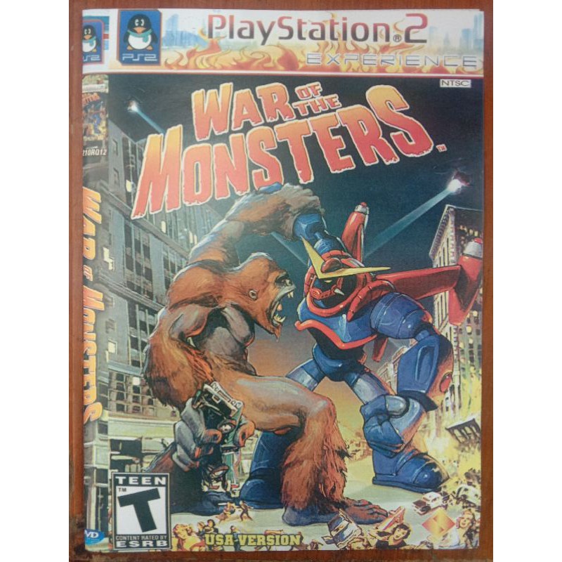 Kaset PS2 Game War Of the Monsters