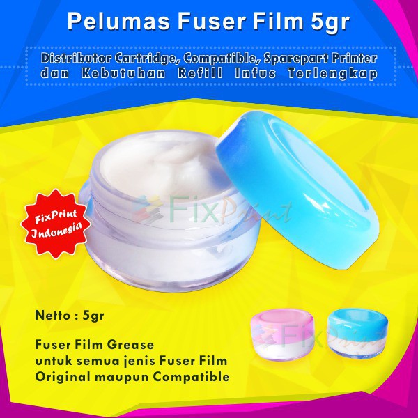 Pelumas Fuser Film 5gr HP 85A 35A 78A 79A 30A 17A 19A 30A 80A 12A 26A Gear Lubricant P1102 M102a