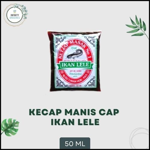 

KECAP LELE / KECAP MANIS SACHET CAP IKAN LELE 50 ML MURAH !!