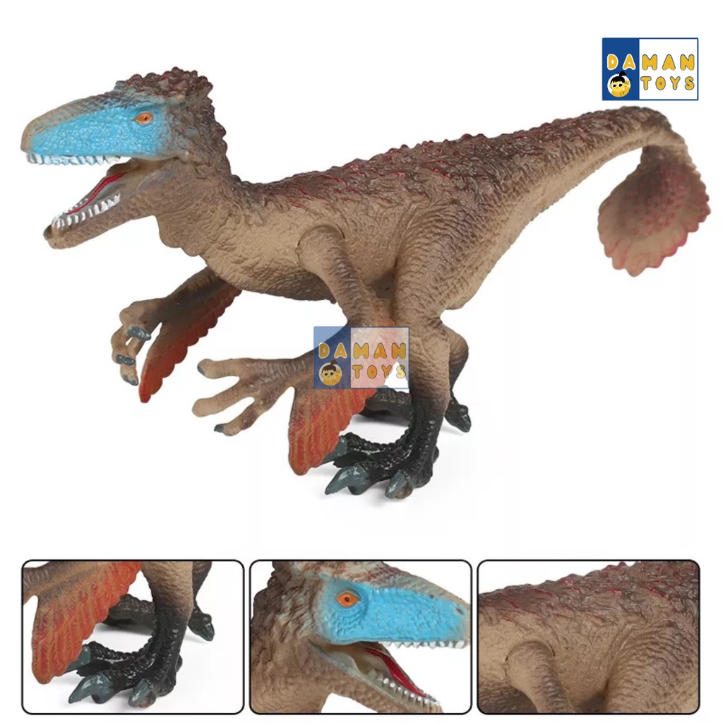 Jurassic World Pyroraptor Mainan Edukasi Figure Dinosaurus Jurassic Park