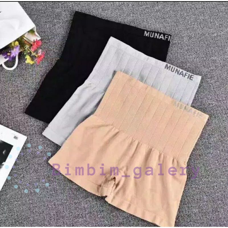 Boxer High Waist Unisex munafie wanita BIMG