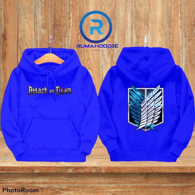 Jaket hoodie anak attack on titan sweater hoodie anak attack on titan 3D