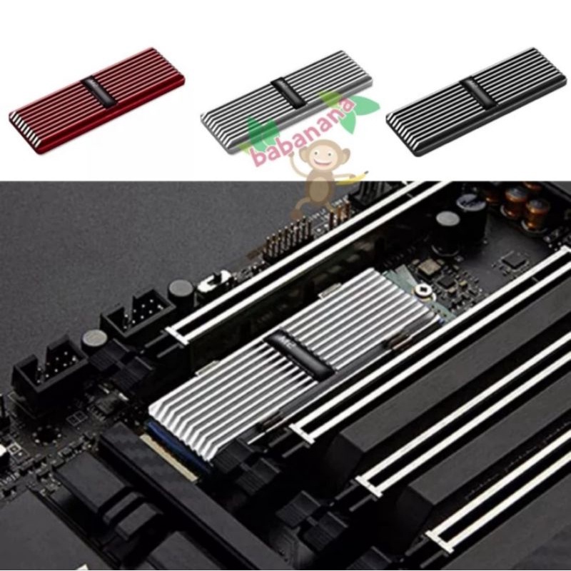 Heatsink M.2 ssd nvme 2280 cooling thermal heat spreader Thermorysis