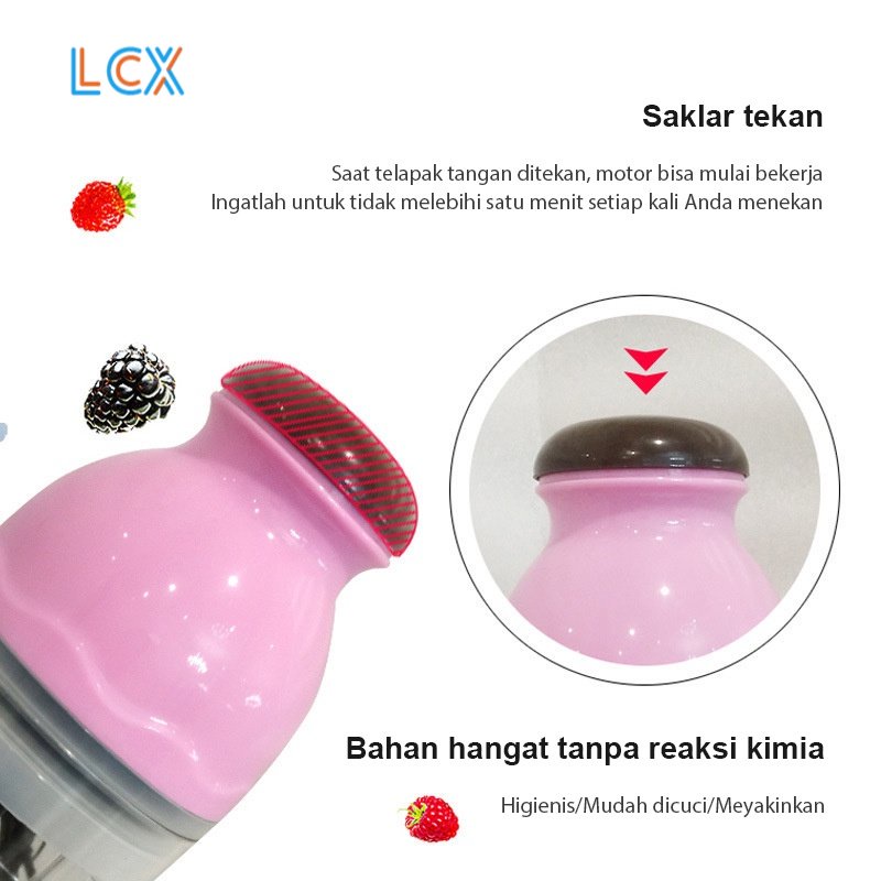 LCX BLENDER PORTABLE CAPSULE CUTTER QUATRE ORIGINAL/KAPSUL PENGGILING DAGING / BLENDER JUMBO VS-1828