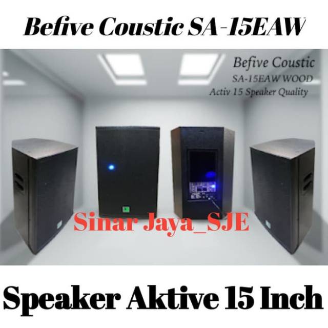 Speaker Active Befive Coustic SA-15EAW 15 Inch Outdoor