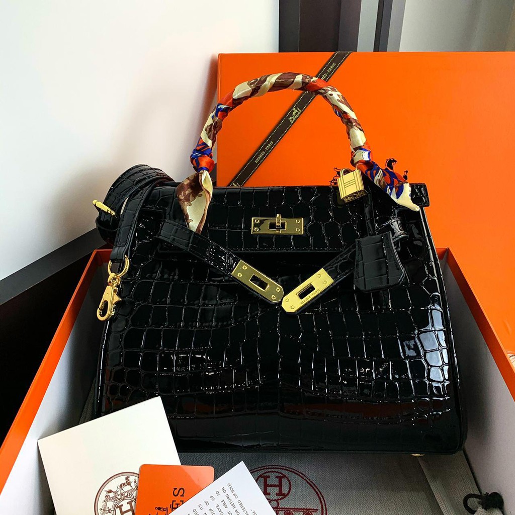 RESTOCK  HK Crocodile Ghw  210B||Tas Wanita Cantik|Tas Import Murah