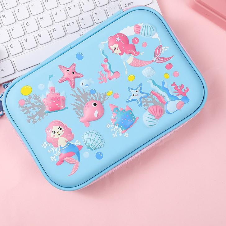 

Model Baru Tempat pensil unicorn kotak pensil pensil case hard3D unicorn lucu