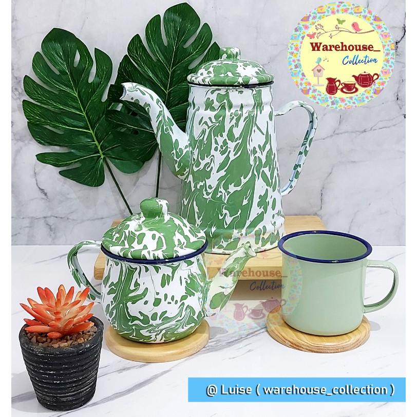 TEKO BLIRIK BESAR /ESKAN 13 BLIRIK/LURIK ENAMEL SENG/TEKO JADUL