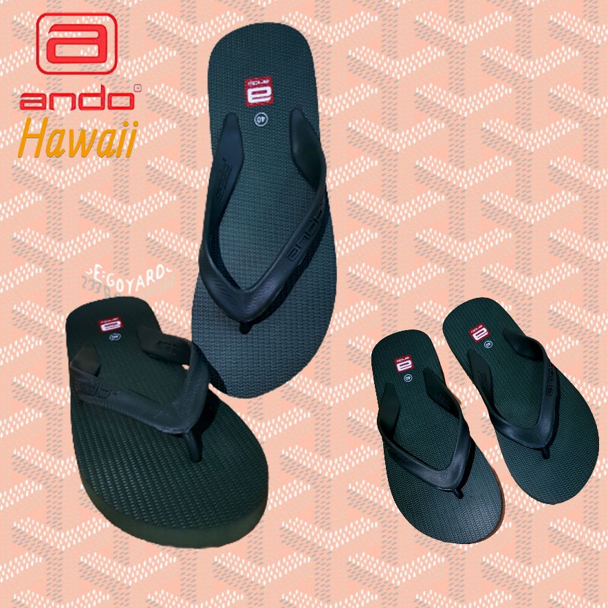 (ORIGINAL) ANDO HAWAII / Sandal Jepit Fashion Trendy / Sendal Japit Ando