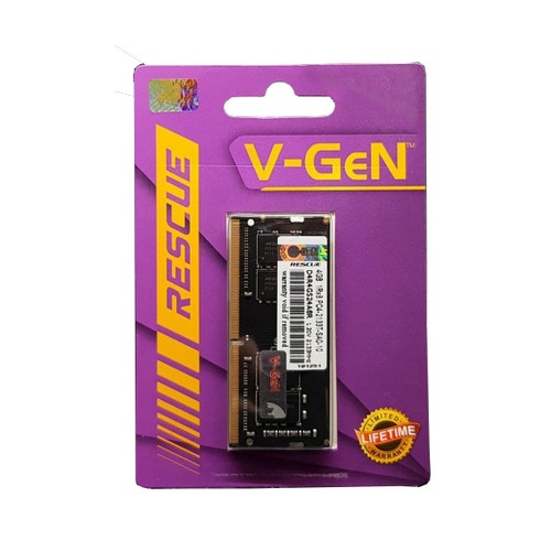 Memory / Ram V-GeN DDR4 SODimm RESCUE 4GB PC 2666Mhz Ram Laptop Vgen