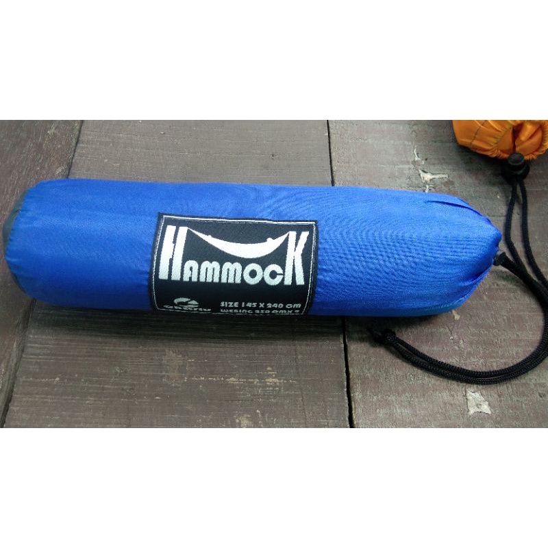 Hammock Polos PREMIUM Tempat Tidur Ayunan Beban 150 Kg Ultra Light Waterproof