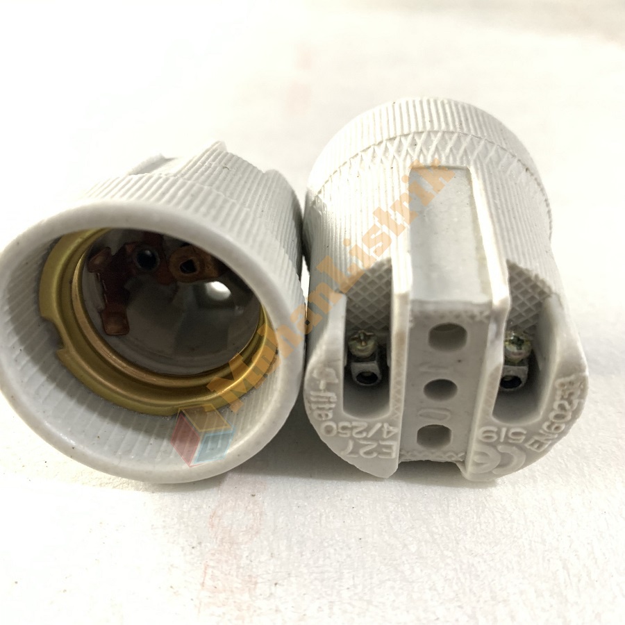 FITING KERAMIK E27 FITTING JAMBU E27 FITTING DOWNLIGHT KERAMIK