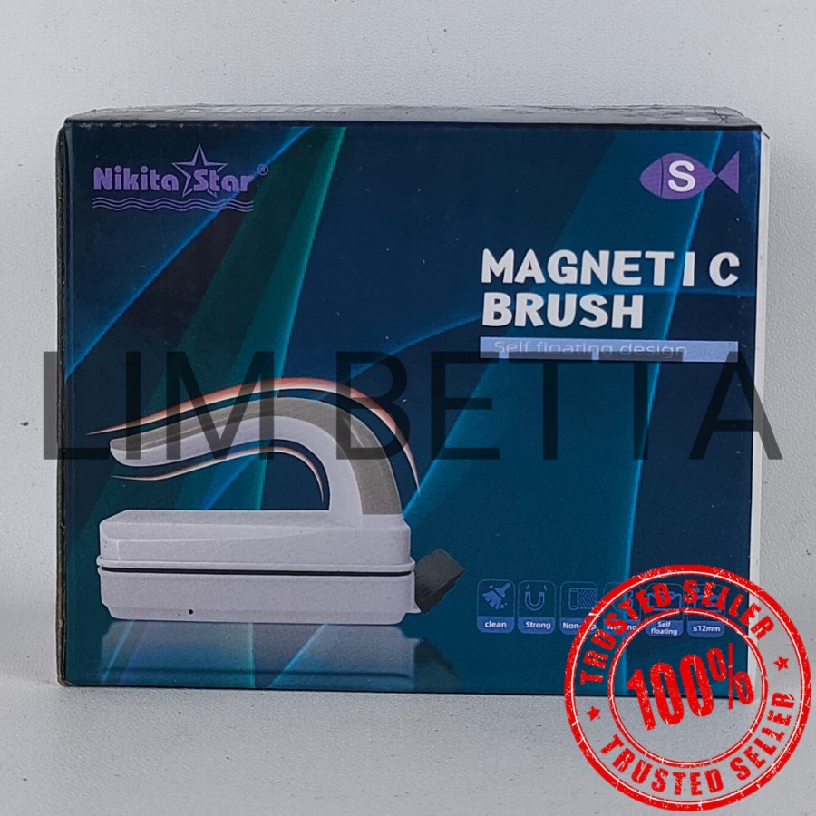 Sikat Magnet Size S / Magnetic Brush Aquarium Nikita Star