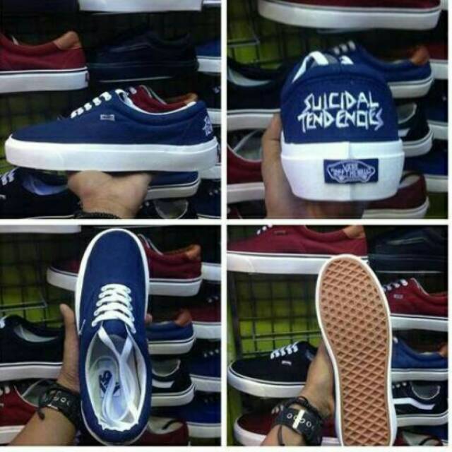 SEPATU VANS SUICIDAL NAVY GREY BLACK MARON MERAH SEPATU KETS SEKOLAH KULIAH KERJA CEWEK COWOK