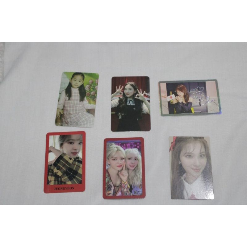Photocard Twice All Era YOY MNM SIGNAL MORE & MORE Nayeon Momo Jeongyeon