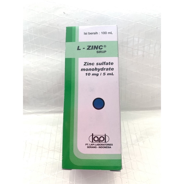 L Zinc Syrup 100 ML *