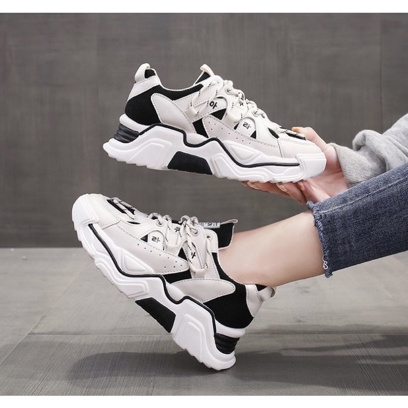 V262 SEPATU SNEAKERS WANITA IMPORT SPORTS KOREA TERBARU-1
