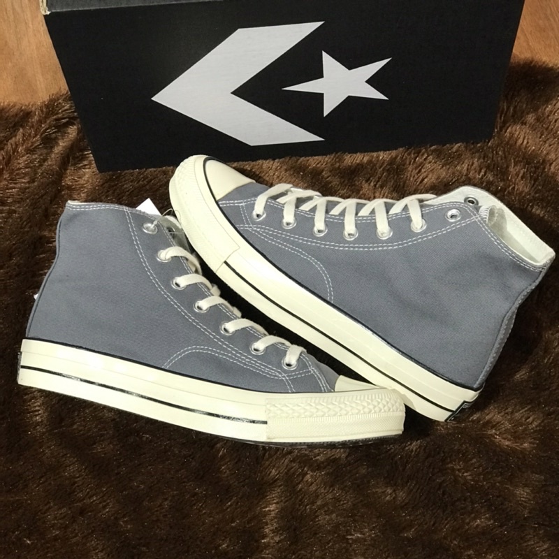 SEPATU CONVERSE 70S GREY HIGH GLOSY PREMIUM CONVERSE PRIA WANITA