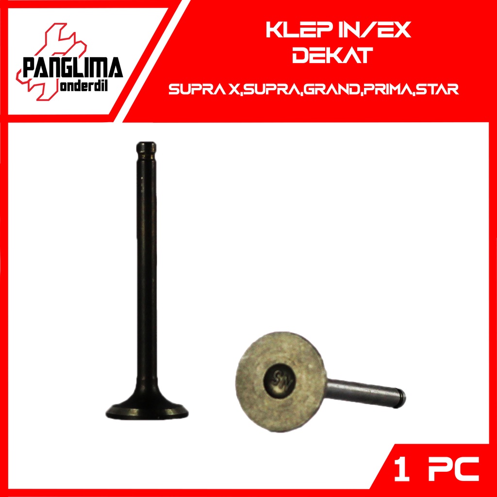 Klep In-Ex Set Supra &amp; Supra X &amp; Grand &amp; Prima &amp; Star Payung-Valve