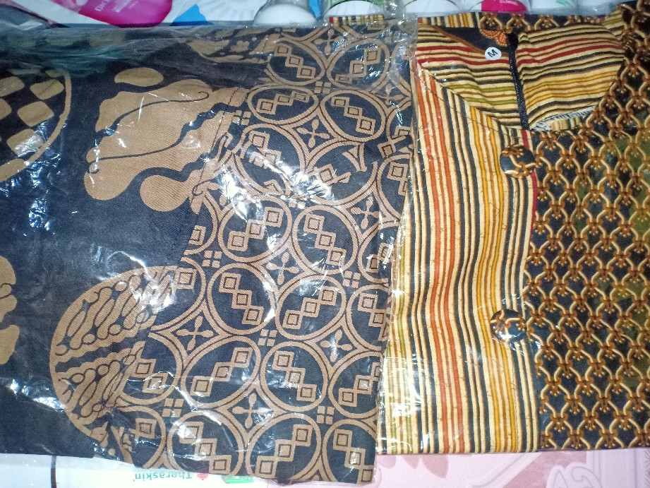 Batik Tunik Zipper Seling Genes Modern Kekinian Pakaian Kerja Kantor Kondangan Selling Seragaman