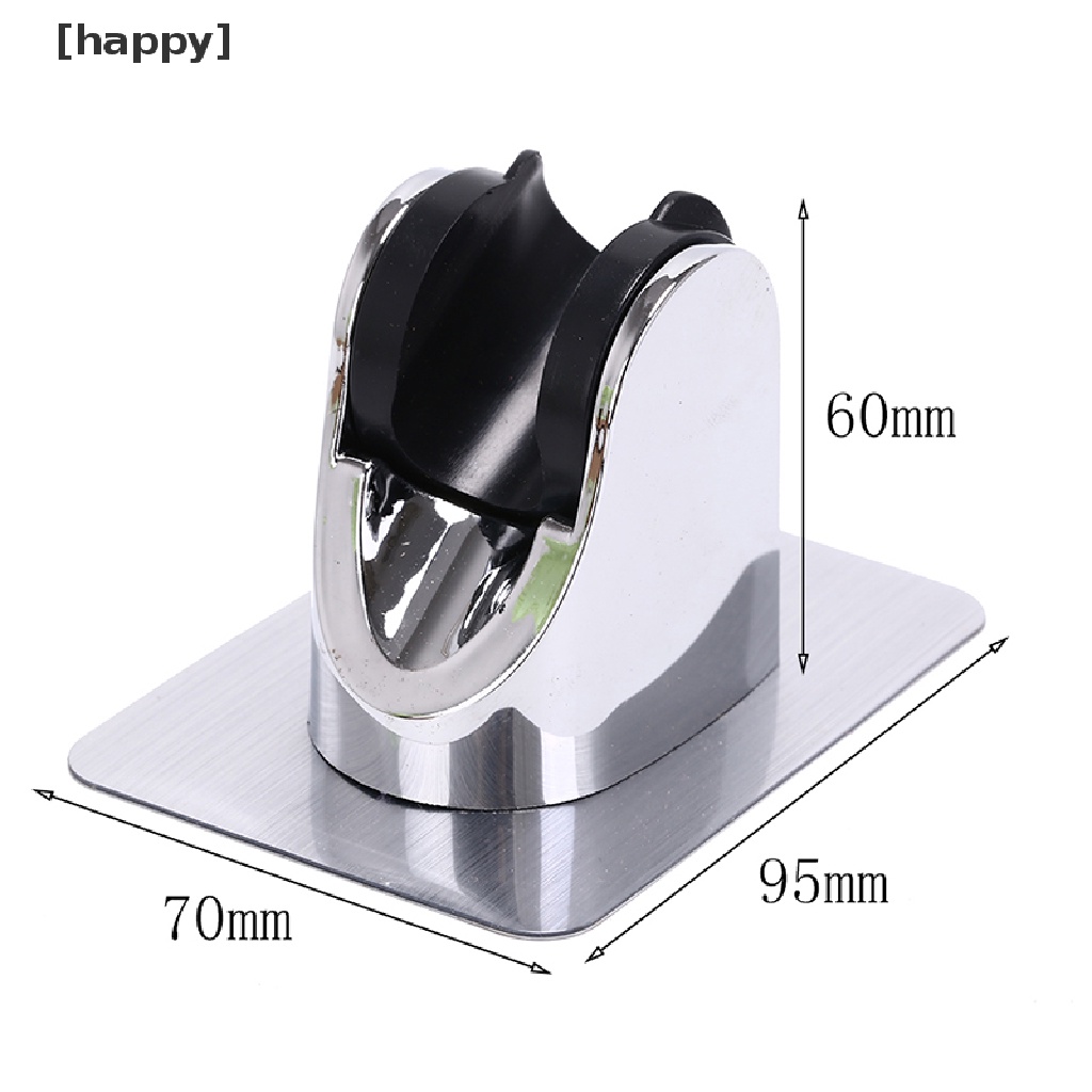 Stiker Bracket Holder Kepala Shower Tanpa Pengeboran Dapat Disesuaikan Untuk Kamar Mandi