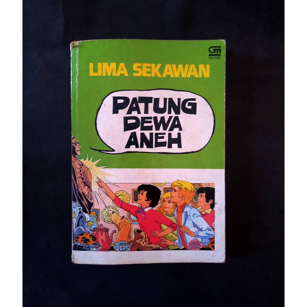 Buku Novel Serial Lima Sekawan No. 5 Patung Dewa Aneh