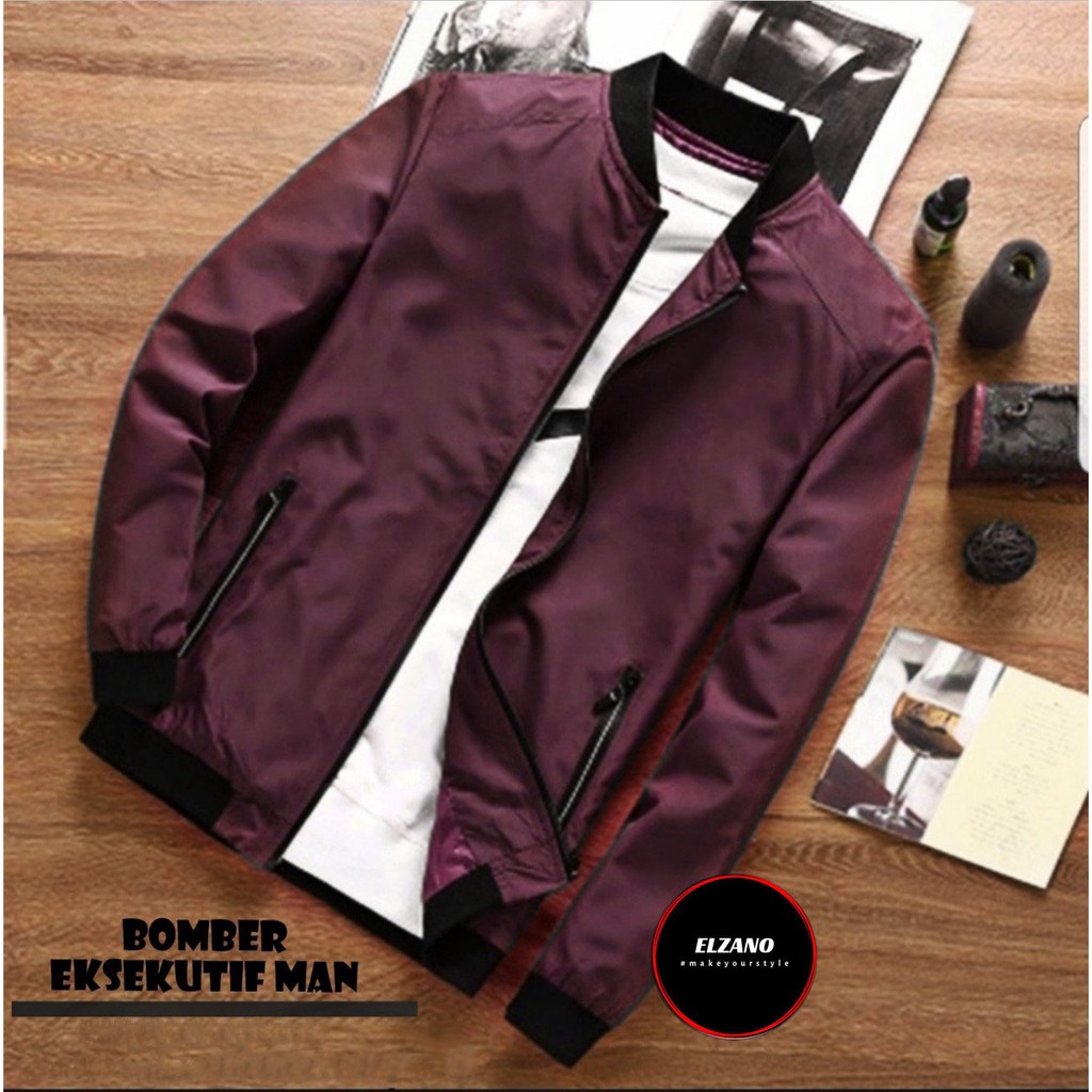 Public - Bomber Eksekutif - Jaket Bomber Pria