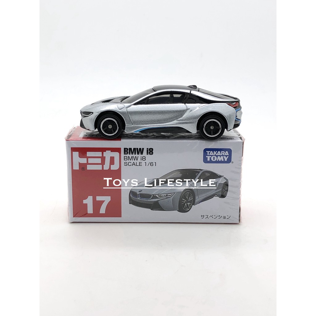 Tomica Diecast Reguler 17 BMW i8 (Silver)