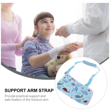 arm sling anak penyangga lengan tangan anak motif laut