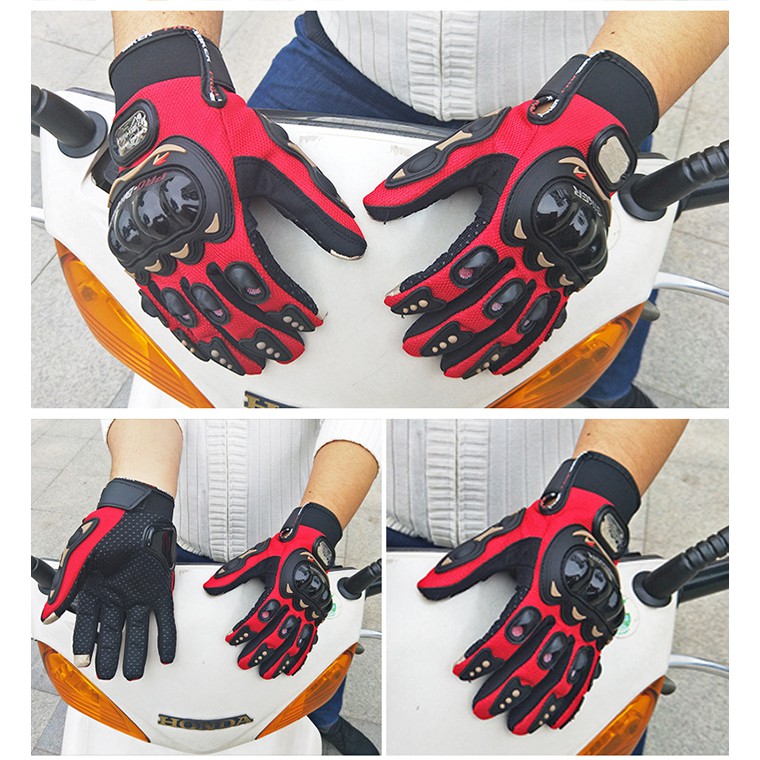 Sarung Tangan Motor Pro Full Glove Men's Motorcycles High Quality Full Sarung Tangan Motor Import